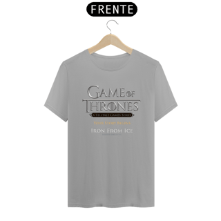 Nome do produto Camiseta T-shirt Classic Unissex / Game Of Thrones Logo
