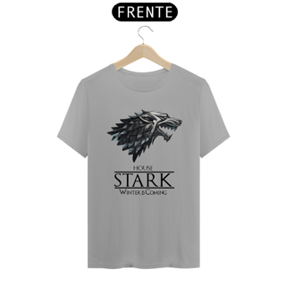 Nome do produto Camiseta T-Shirt Classic Unissex / Game Of Thrones House Winter Is Coming