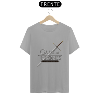 Nome do produto Camiseta T-Shirt Classic Unissex / Game Of Thrones Logo E A Espada