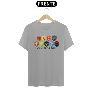 Nome do produto Camiseta T-Shirt Classic Unissex / Simbolos E A atares De Game Of Thrones