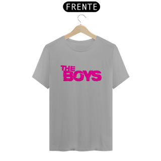 Nome do produto Camiseta T-Shirt Classic Unissex / The Boys Logo Rosa