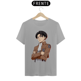 Nome do produto Camiseta T-Shirt Classic Unissex / Attack On Titan Levi