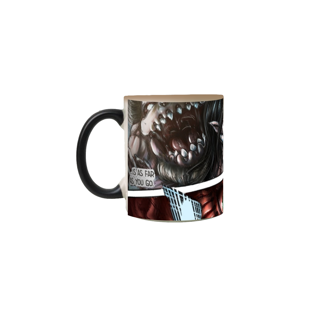 Caneca Mágica Attack On Titan