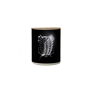 Nome do produto Caneca Mágica Attack On Titan Logo