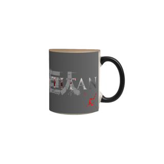 Nome do produto Caneca Mágica Attack On Titan Logo