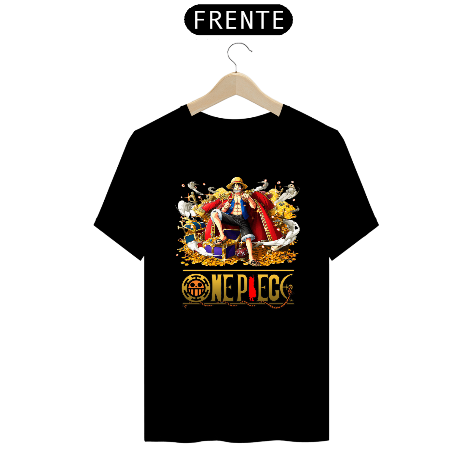 Camiseta T-Shirt Classic Unissex / One Piece Luffy