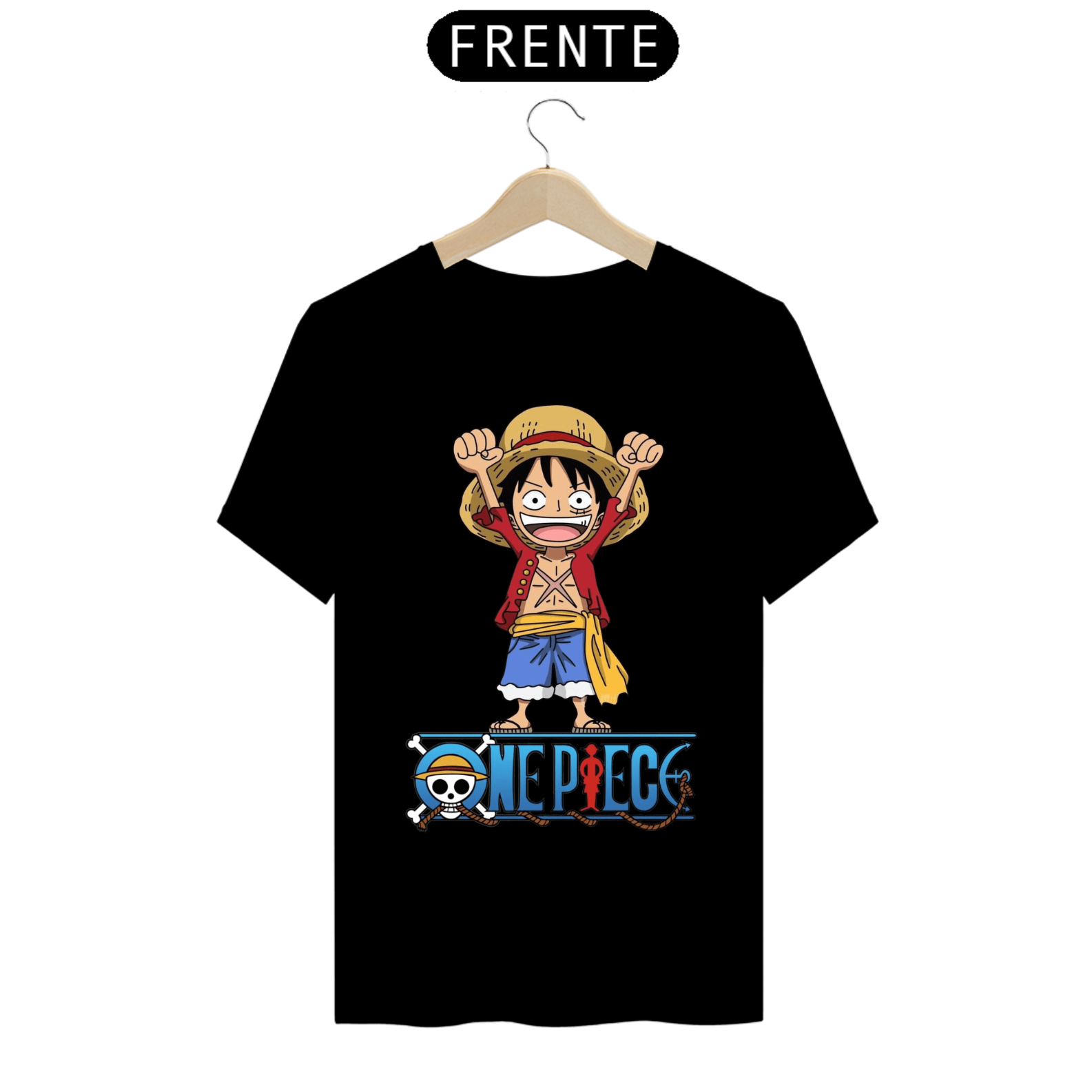 Camiseta T-Shirt Classic Unissex / One Piece Luffy