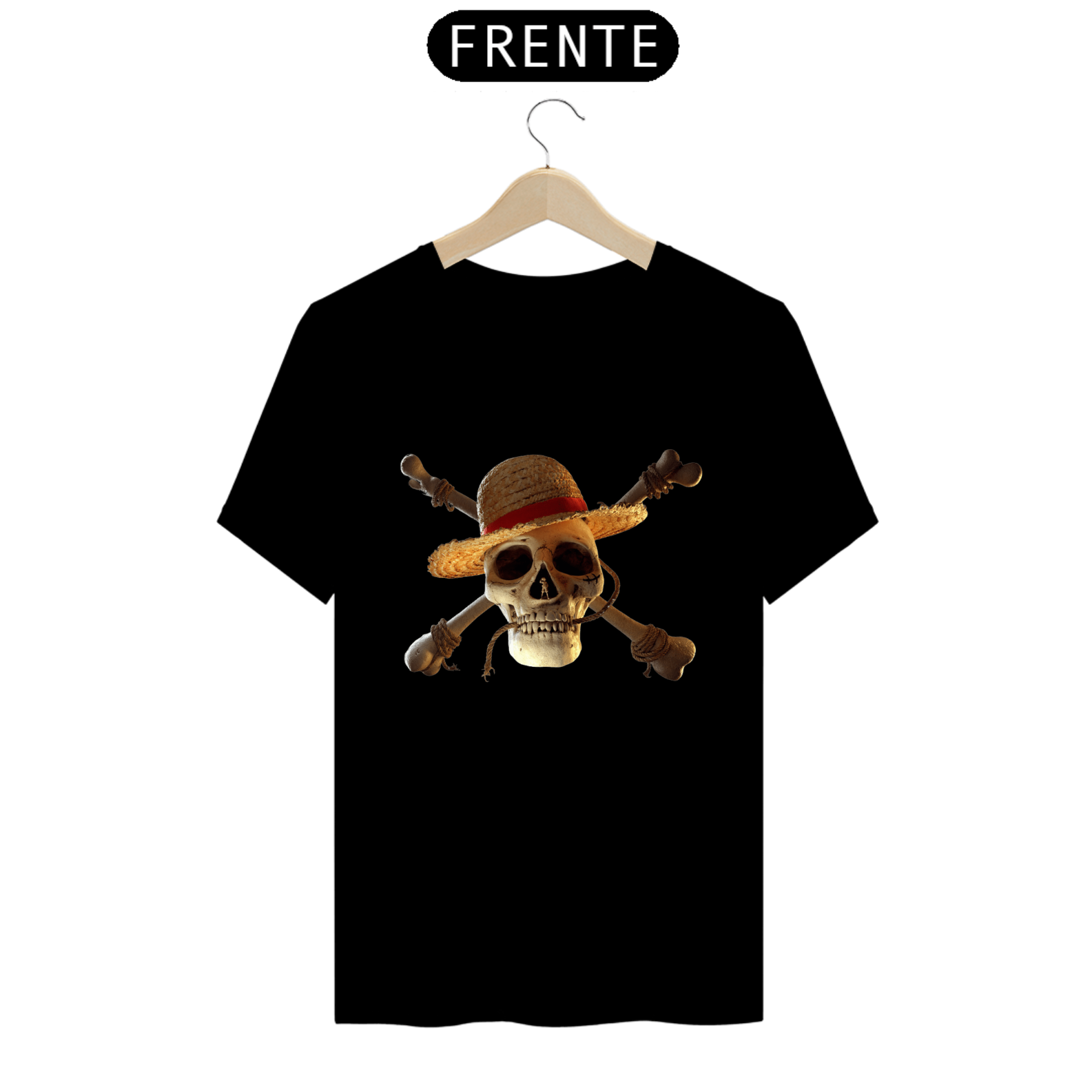 Camiseta T -Shirt Classic Unissex / One Piece Logo Realista