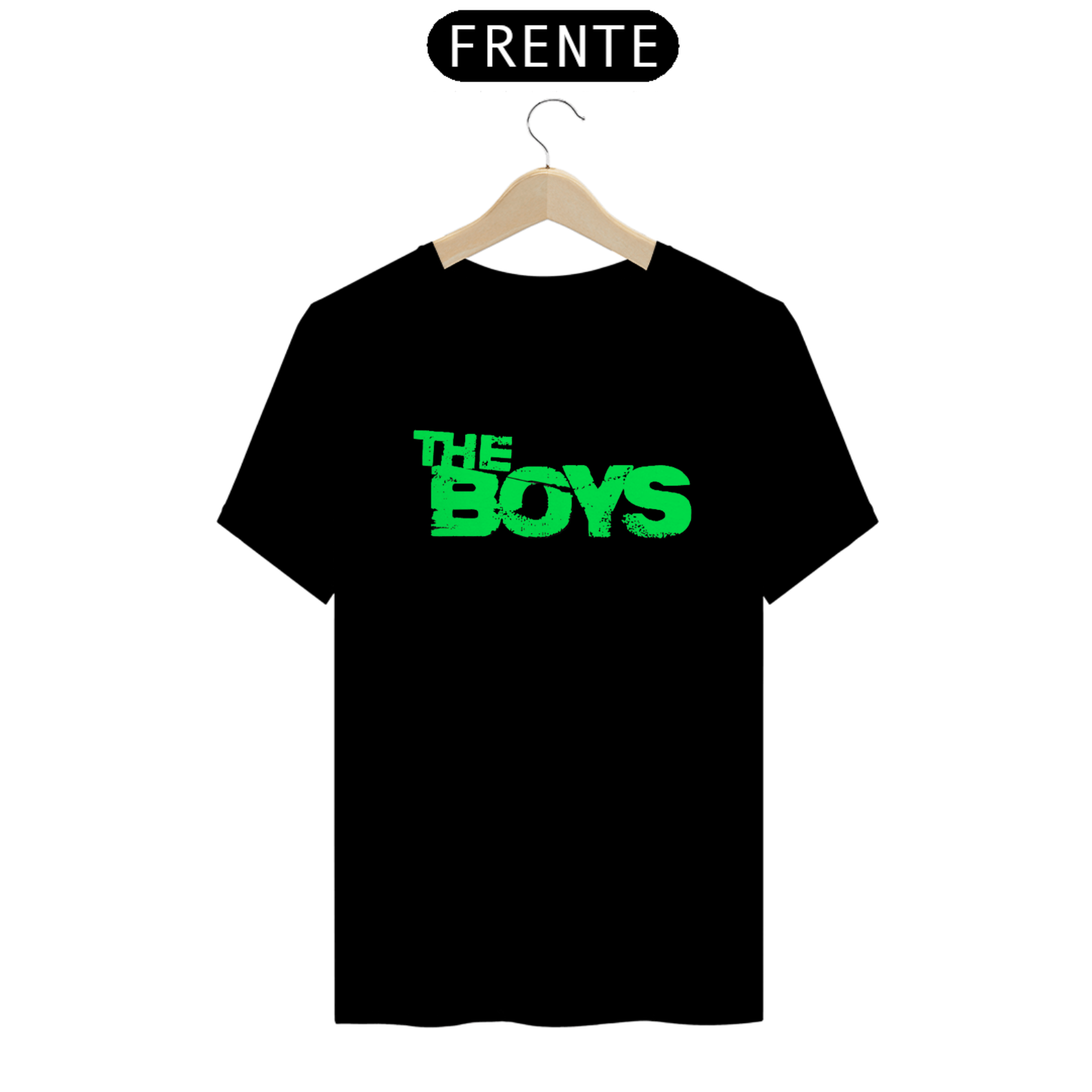 Camiseta T-Shirt Classic Unissex / The Boys Logo Verde