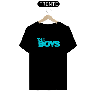 Camiseta T-Shirt Classic Unissex / The Boys Logo Azul Claro