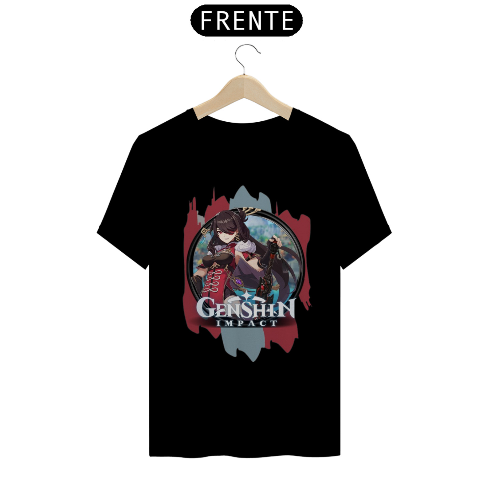 Camiseta T-Shirt Classic Unissex / Genshin Impact Beidou