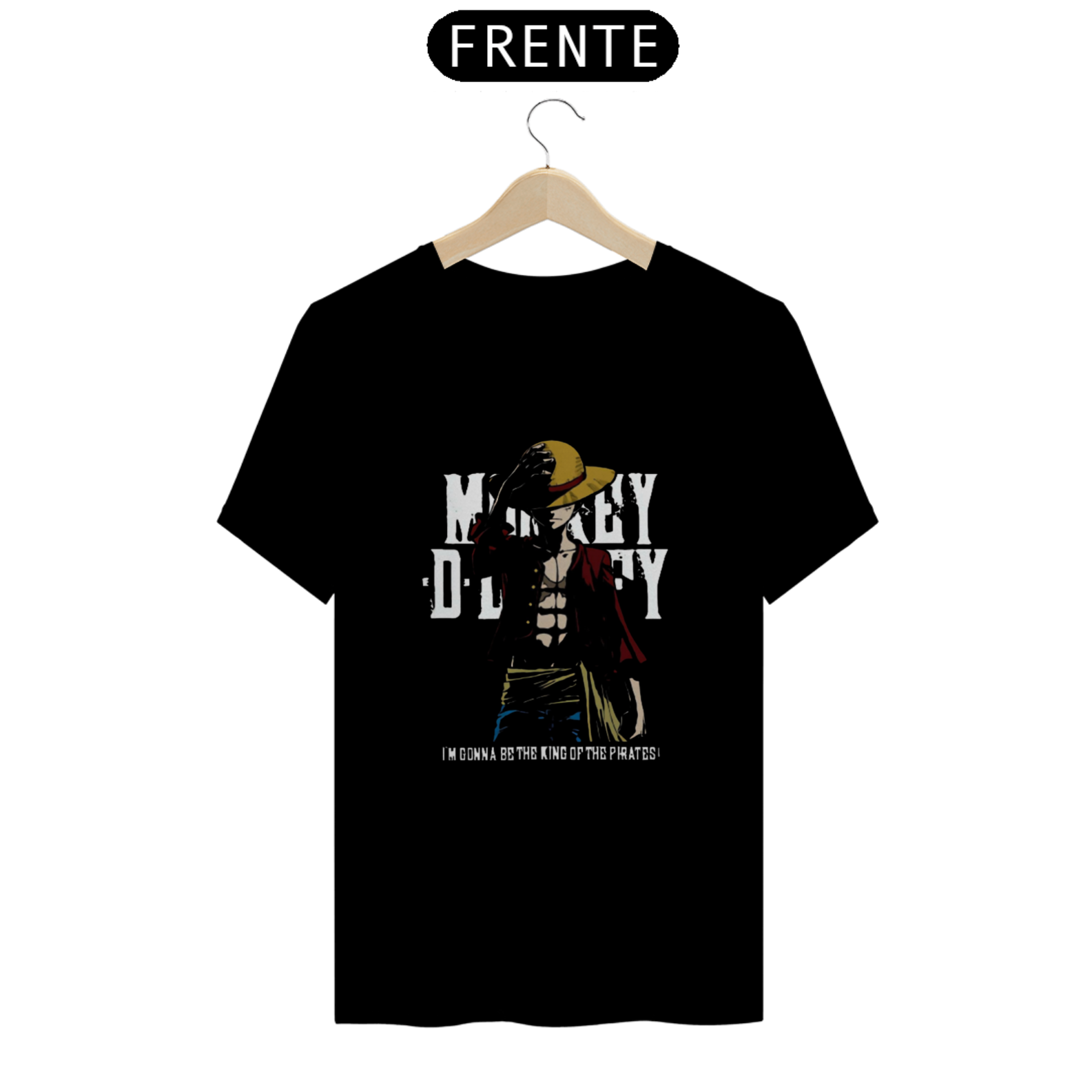 Camiseta T-Shirt Classic Unissex / One Piece Luffy