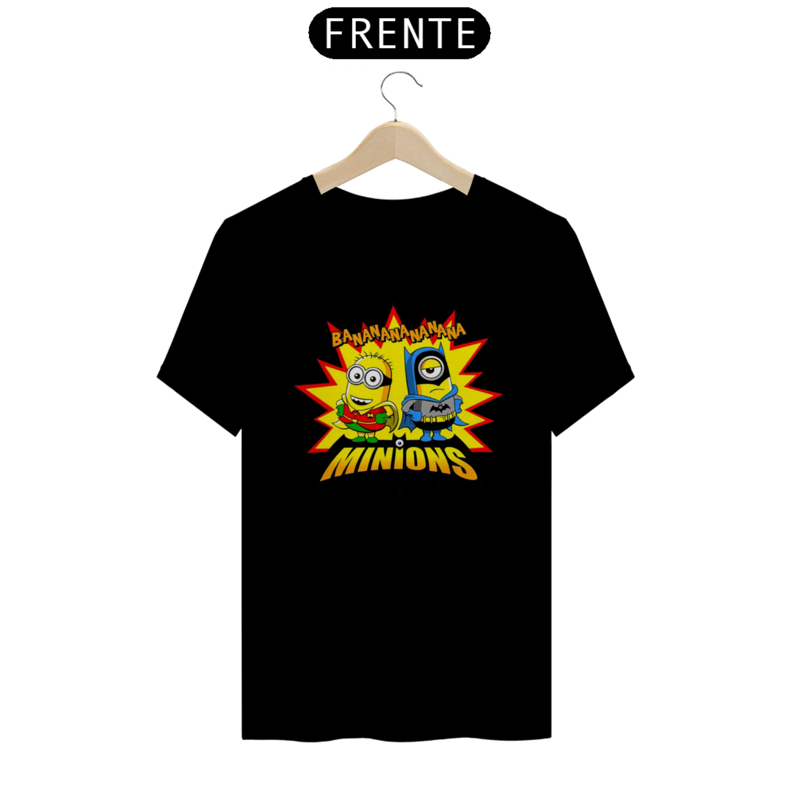 Camiseta T-Shirt Classic Unissex / Minions Banana