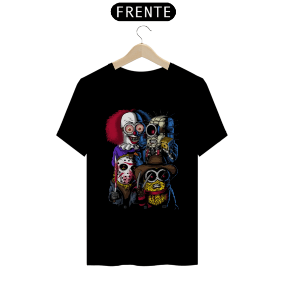 Camiseta T-Shirt Classic Unissex / Minions Terror