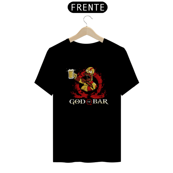 Camiseta T-Shirt Classic Unissex / Homer God Of Bar