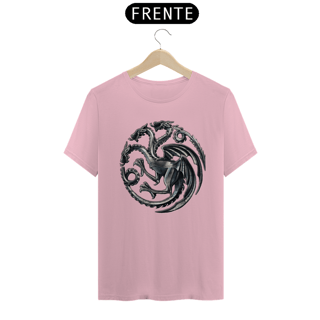 Nome do produto Camiseta T-Shirt Classic Unissex / Game Of Thrones Os 3 Dragões