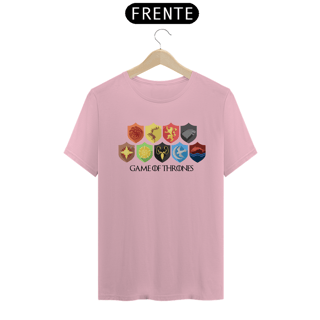 Nome do produto Camiseta T-Shirt Classic Unissex / Simbolos E A atares De Game Of Thrones
