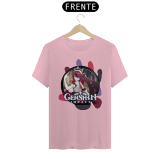 Nome do produto Camiseta T-Shirt Classic Unissex / Genshin Impact Rosaria