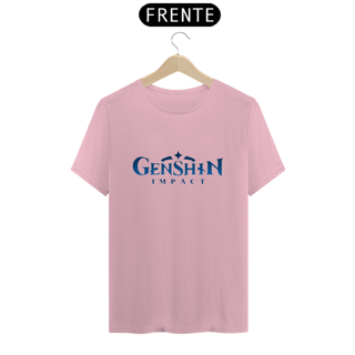 Nome do produto Camiseta T-Shirt Classic Unissex / Genshin Impact Logo