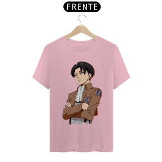 Nome do produto Camiseta T-Shirt Classic Unissex / Attack On Titan Levi