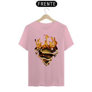 Nome do produto Camiseta T-Shirt Classic Unissex / Logo Fire Super-Homem