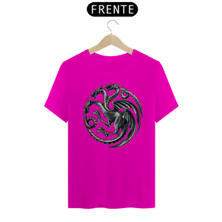 Nome do produto Camiseta T-Shirt Classic Unissex / Game Of Thrones Os 3 Dragões