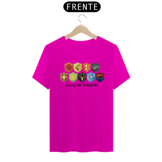 Nome do produto Camiseta T-Shirt Classic Unissex / Simbolos E A atares De Game Of Thrones