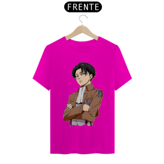 Nome do produto Camiseta T-Shirt Classic Unissex / Attack On Titan Levi