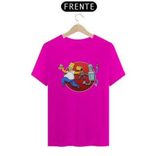 Nome do produto Camiseta T-Shirt Classic Unissex / Bender, Homer e Bart