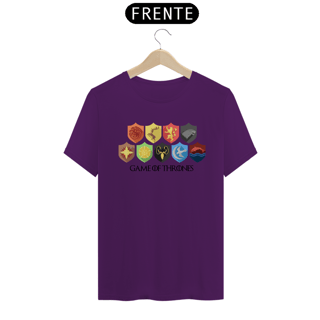 Nome do produto Camiseta T-Shirt Classic Unissex / Simbolos E A atares De Game Of Thrones