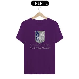Nome do produto Camiseta T-Shirt Classic Unissex / Attack On Titan Legion Logo