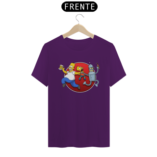 Nome do produto Camiseta T-Shirt Classic Unissex / Bender, Homer e Bart