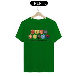 Nome do produto Camiseta T-Shirt Classic Unissex / Simbolos E A atares De Game Of Thrones