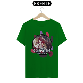 Nome do produto Camiseta T-Shirt Classic Unissex / Genshin Impact Rosaria