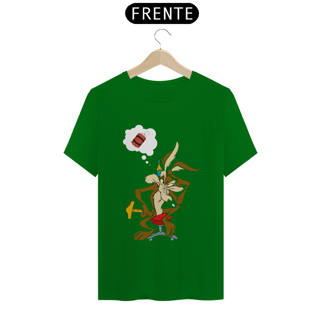 Nome do produto Camiseta T-Shirt Classic Unissex / Coyote Wile Papa-Léguas