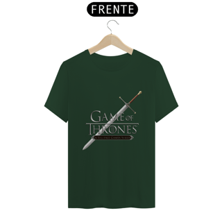 Nome do produto Camiseta T-Shirt Classic Unissex / Game Of Thrones Logo E A Espada