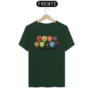 Nome do produto Camiseta T-Shirt Classic Unissex / Simbolos E A atares De Game Of Thrones
