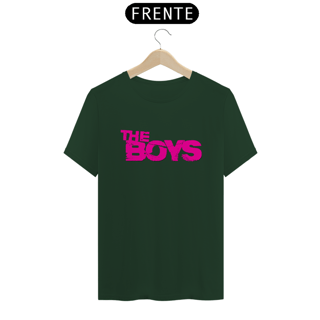 Nome do produto Camiseta T-Shirt Classic Unissex / The Boys Logo Rosa
