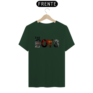Nome do produto Camiseta T-Shirt Classic Unissex / The Boys Com Letras Personalizadas