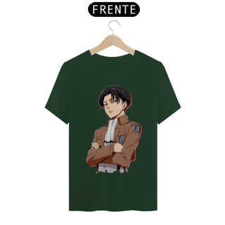 Nome do produto Camiseta T-Shirt Classic Unissex / Attack On Titan Levi