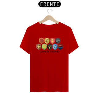 Nome do produto Camiseta T-Shirt Classic Unissex / Simbolos E A atares De Game Of Thrones
