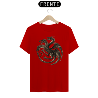 Nome do produto Camiseta T-Shirt Classic Unissex / Game Of Thrones Os 3 Dragões 