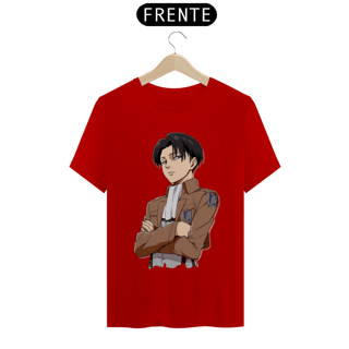Nome do produto Camiseta T-Shirt Classic Unissex / Attack On Titan Levi