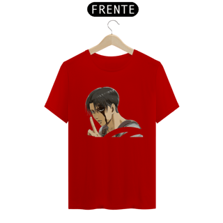 Nome do produto Camiseta T-Shirt Classic Unissex / Attack On Titan Levi