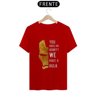 Nome do produto Camiseta T-Shirt Classic Unissex / Homem De Ferro
