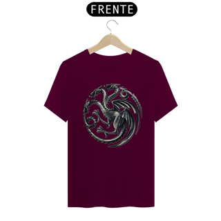Nome do produto Camiseta T-Shirt Classic Unissex / Game Of Thrones Os 3 Dragões