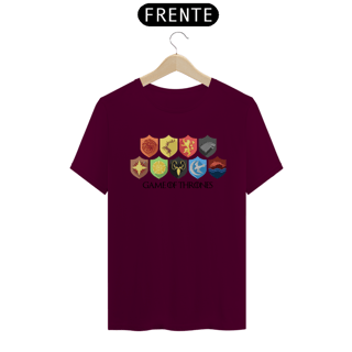 Nome do produto Camiseta T-Shirt Classic Unissex / Simbolos E A atares De Game Of Thrones