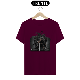 Nome do produto Camiseta T-Shirt Classic Unissex / Game Of Thrones O Trono