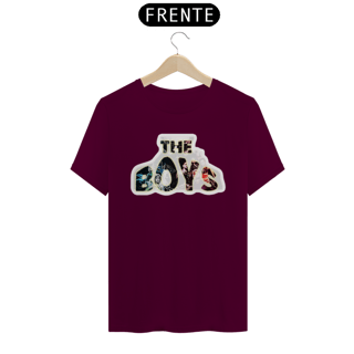 Nome do produto Camiseta T-Shirt Classic Unissex / The Boys Logo Personalizada