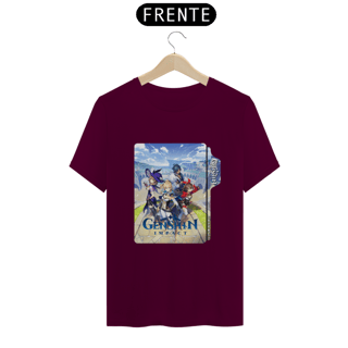 Nome do produto Camiseta T-Shirt Classic Unissex / Genshin Impact